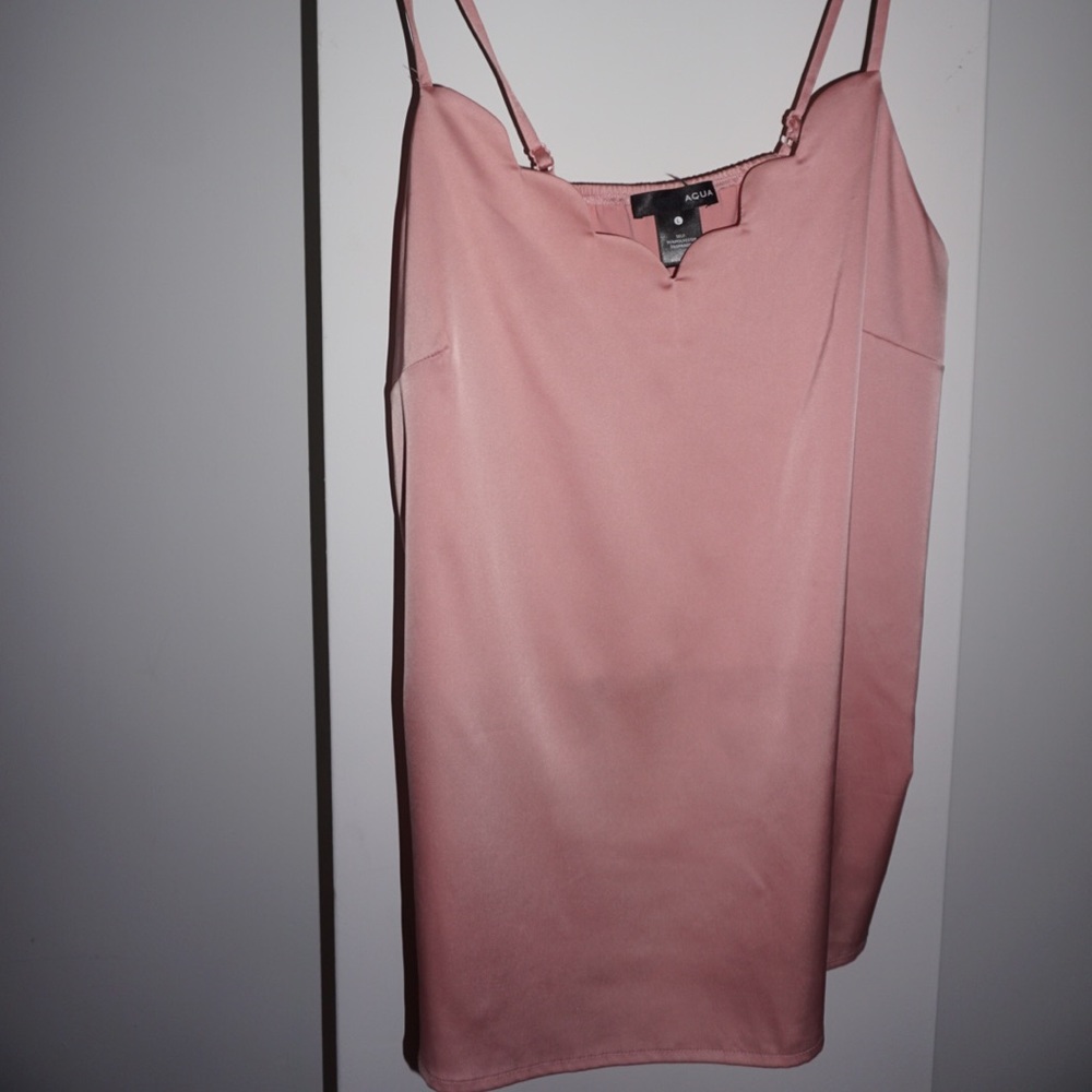 Pink Silky Top